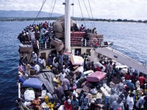 überfüllte Flüchtlingsboote