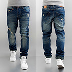 Straight Fit Jeans Sky Rebel in blau Straight Fit Jeans Sky Rebel in blau