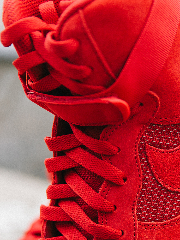 Sneaker Air Force 1 High 07 LV8 in rot_detail