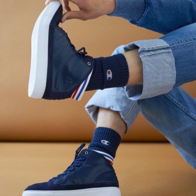 Champion_blaue High Top Sneaker