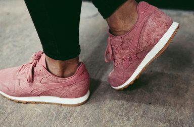 Reebok classic leather in rosa