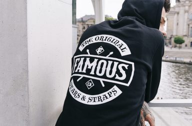 Famous Stars and Straps_Hoody schwarz