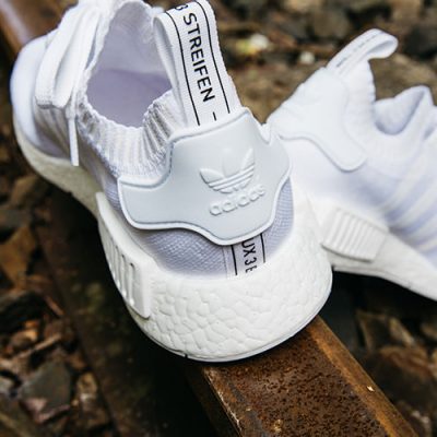 adidas nmd R1 PK triple White