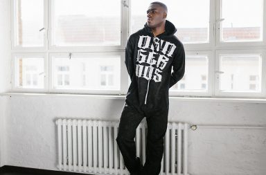 Jumpsuit Samurai in schwarz von DNGRS