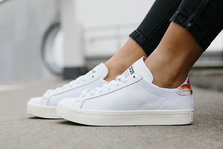 adidas plateau sneaker weiß