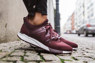 New Balance Damen Sneaker WRL 247 HK in bordeaux
